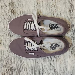 Gray vans womens size 8